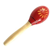 Maracas Musical Instruments Educational Handmade Wooden Maracas Rattles
