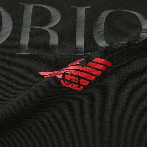 Camiseta Emporio Armani negra para hombre logotipo grande talla M*L*XL*XXL*3XL nueva - Imagen 3 de 6
