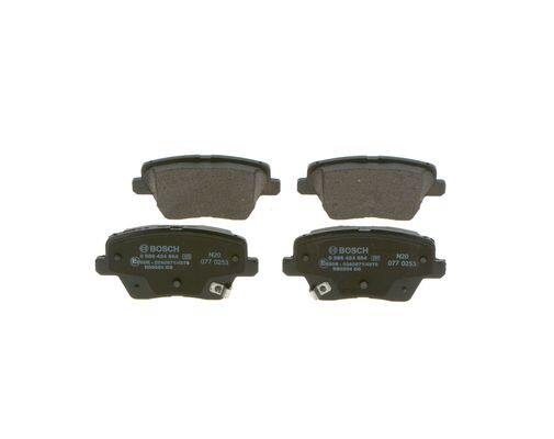 Plaquettes de frein BOSCH 0986424864 pour HYUNDAI i30 et KIA Cee'd arrière