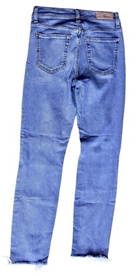 7 For All Mankind Jeans Bottoms Women's Size 25 Blue Pants Denim Roxanne Ankle