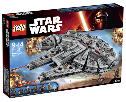 Nuevo en caja sellada LEGO Star Wars Halcón Milenario (75105) - Imagen 1 de 1