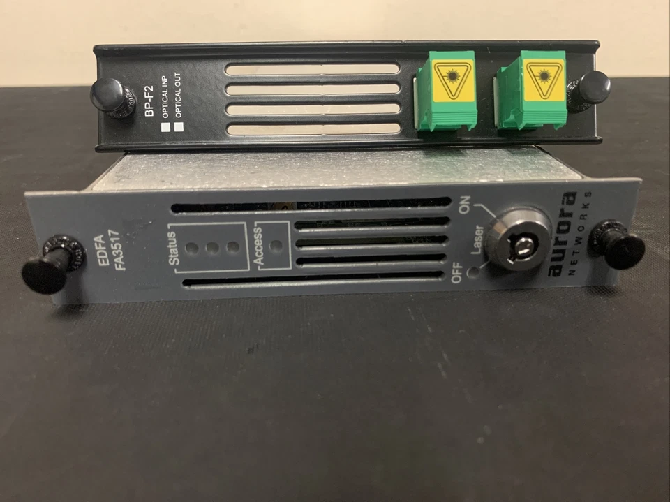 ARRIS / AURORA FA3517S-00-AS Optical Amplifier MOD, 17 dBm Output Power w/ BP-F2 - Image 3 of 4