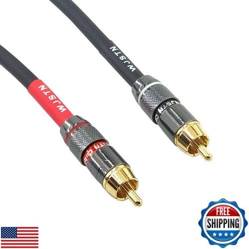 Suanqi Cinch auf XLR Kabel, XLR Stecker auf Cinch Stecker Kabel, Cinch Stecker auf XLR Stecker HiF - Bild 4 von 5