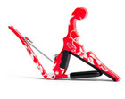 KYSER QUICK-CHANGE CAPO FOR UKELELES KURHA RED HIBISCUS