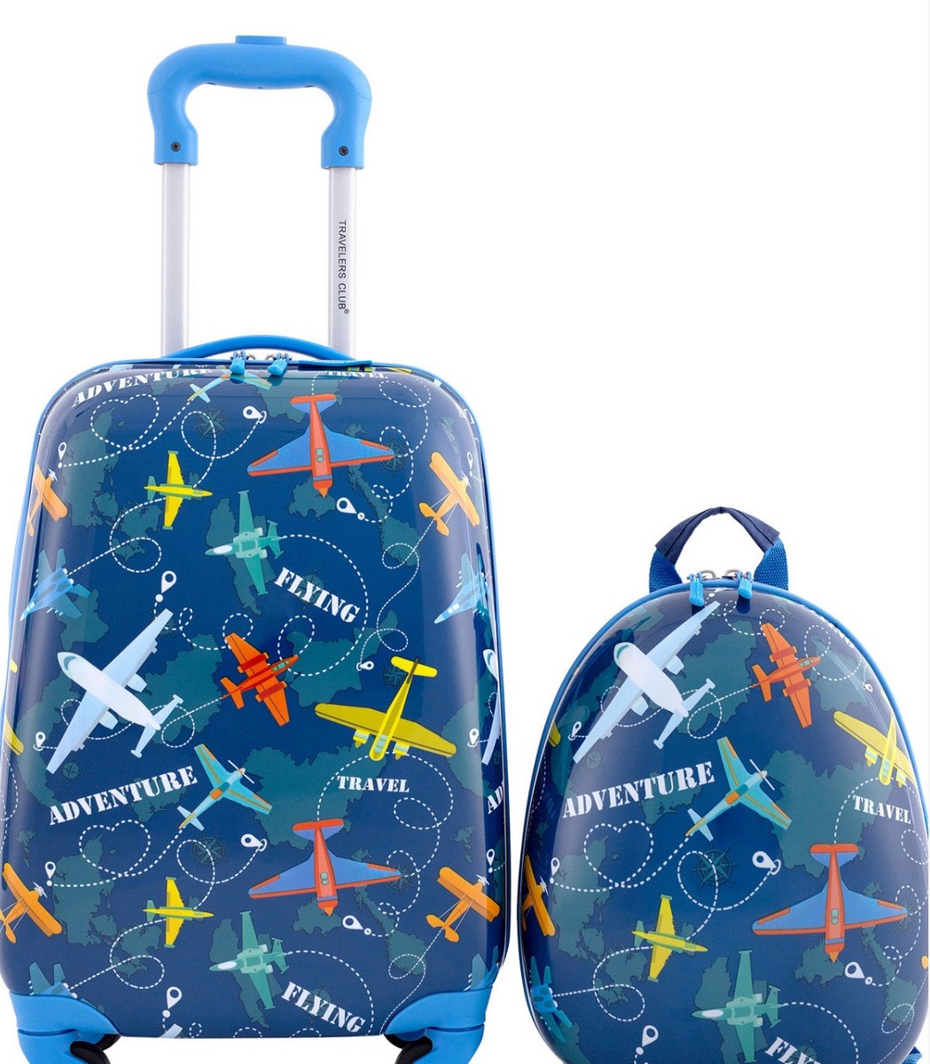 Travelers Club Luggage Set For Boys,High Quality Suitcase&Backpack 💯  Authentic