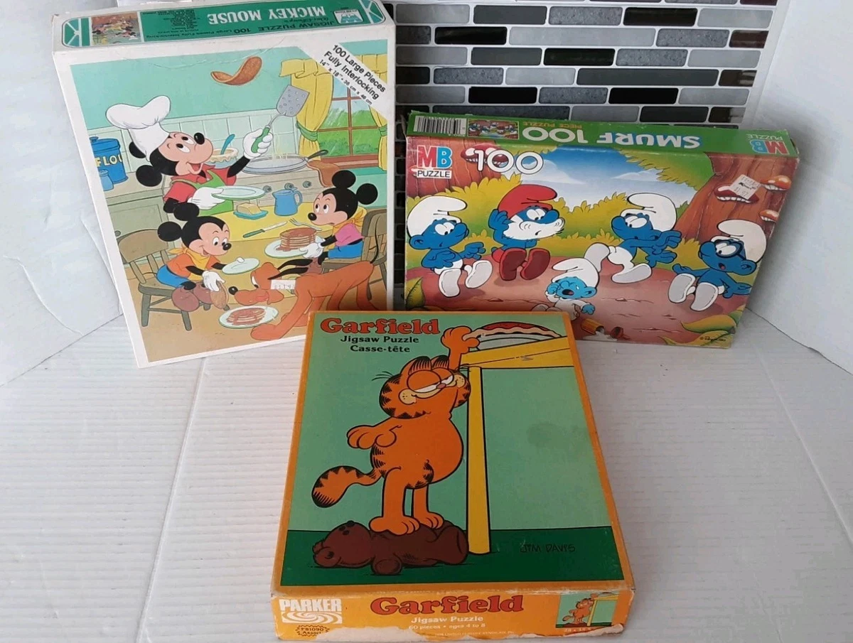 Garfield 100 - 249 Pieces Vintage Puzzles for sale | eBay