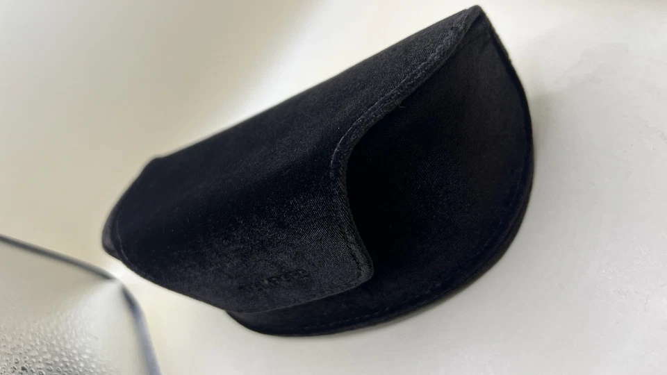 Tom Ford Brown Velour Sunglasses Or Eyeglass Magnetic Closure Case W Cloth - Image 4 of 4