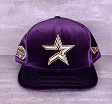 Bee Fly Selena Final Performance Hat Cap 1995 Astrodome Purple Velvet Size 7 3/8