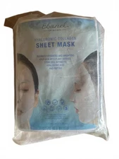 Ebanel Hyaluronic Collagen Sheet Mask 15pk - Instant Glow Up for Your Face