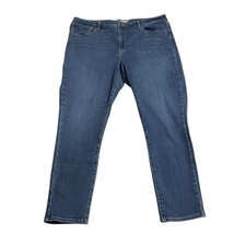 Levis 721 Womens Jeans Size 32 Blue High Rise Skinny Ankle Medium Wash Denim