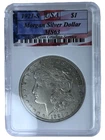 1921-S $1 Morgan Silver Dollar USA Coin Grading "Mint State 63" Slab