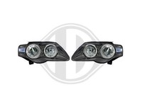 Designsatz Scheinwerfer Klarglas/Schwarz FüR Vw Passat 2005-2010
