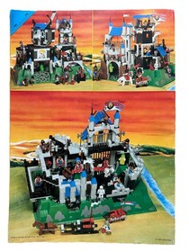 LEGO System 6090 Instruction Manual ONLY  Royal Knights Castle 1995