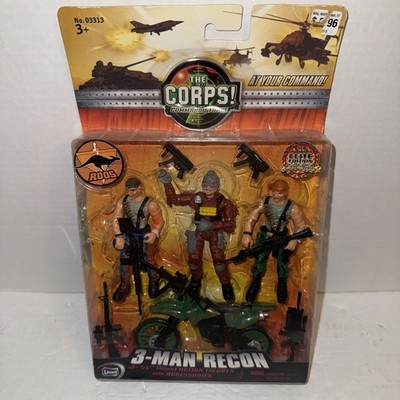 Lanard The Corps MAX POWER SETS No. 3313 SEALED IN BOX action figures, 11 Piece