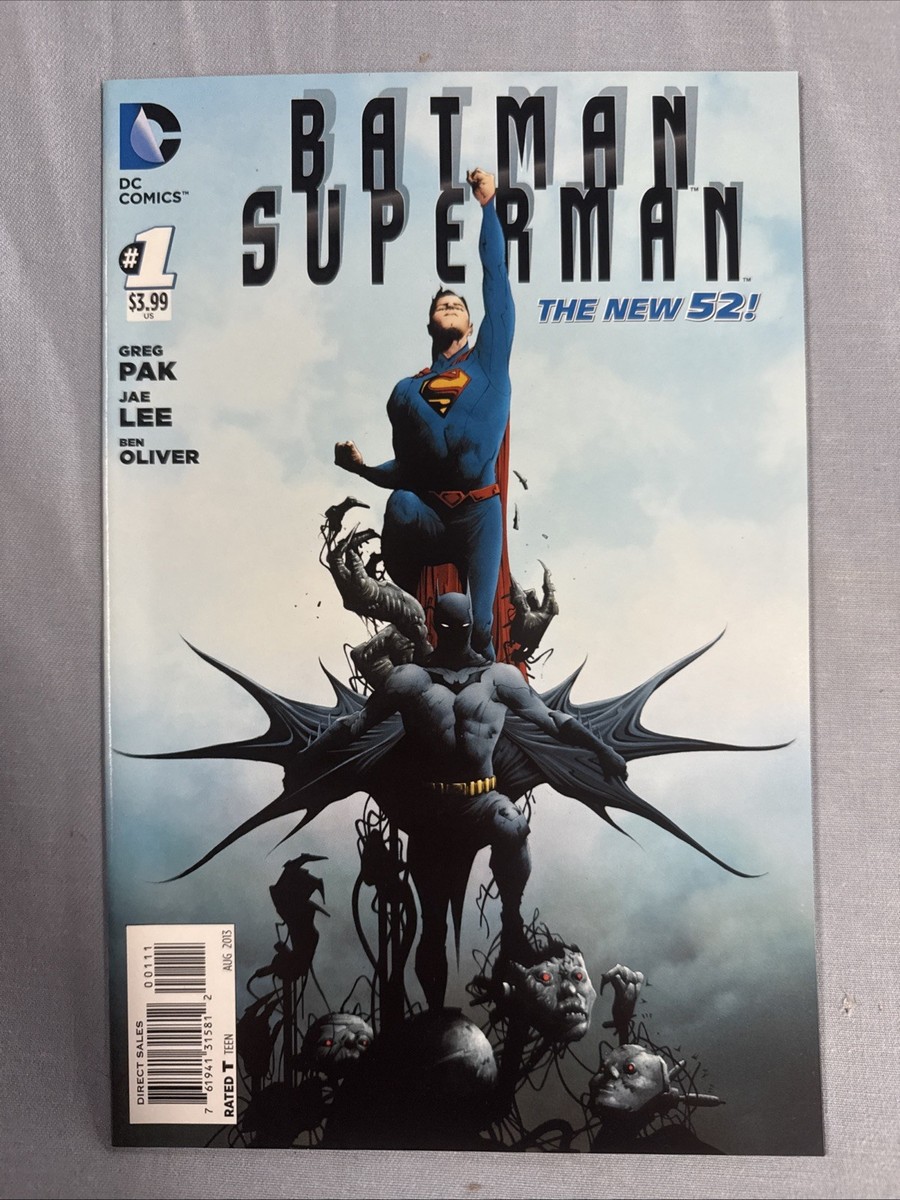 DC Comics BATMAN SUPERMAN #1 (2013) The New 52! Regular Cover