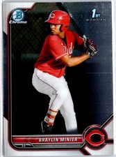 2022 Bowman Braylin Minier Chrome Prospects #BCP-93