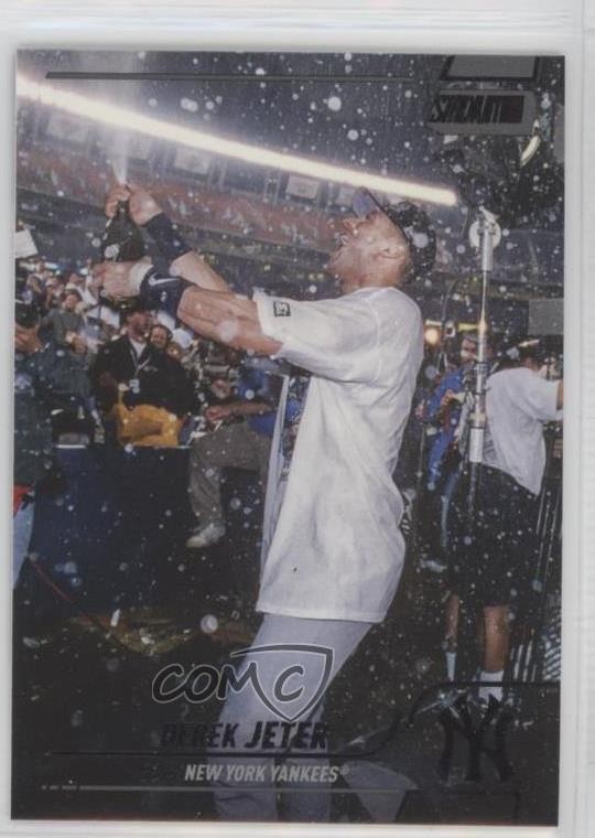 2022 Topps Stadium Club Black Foil Derek Jeter #35 HOF 0hw6