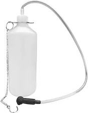 1L Brake Bleeder Bottle, One Person Brake Bleeder Kit with 24 inch Tube Rubber