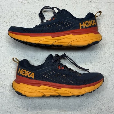 Hoka One One Challenger ATR 6 Men's Shoes Size 9.5D Outer Space/Radiant Yellow