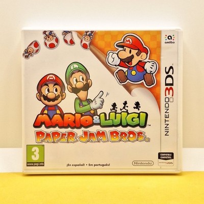 Mario and Luigi Paper Jam Bros. 3DS/2DS Multi Language Game - Fast Shipping