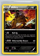 Shiftry 73/122 XY BREAKpoint Pokemon Card Dark Type Stage 2 Roll Up Rare TCG