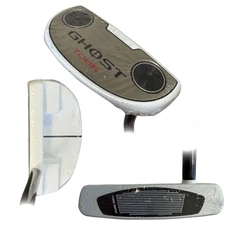 NEW TaylorMade Ghost Tour FO-72 White Putter, Single Bend, 35in
