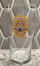 New Castle Brown Ale Tulip Pint Beer Glasses 20 oz New