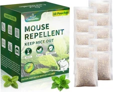 Rodent Repelling Pouches, Mice Repelling Indoor, Mouse Repelling for House