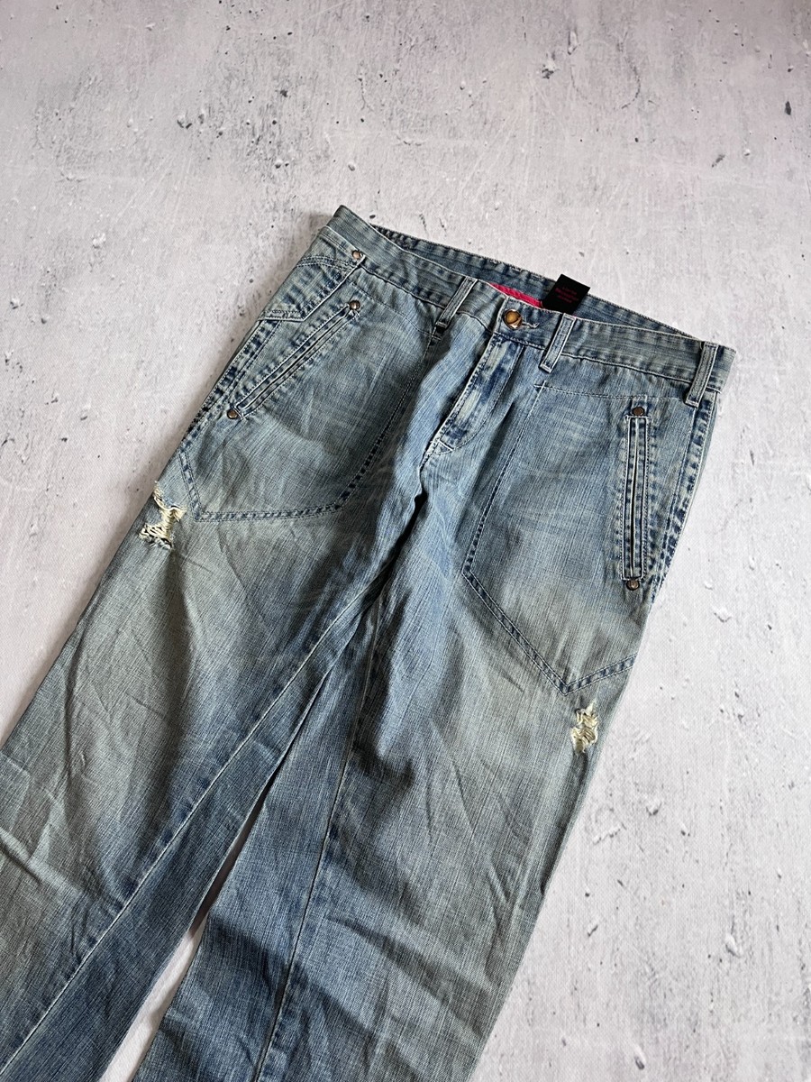 LEVI'S ENGINEERED JEANS 2006 TWISTED LEG VINTAGE Y2K DENIM PANTS