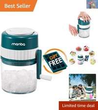 High-Quality Manual Slush Puppy Machine with Flexible Ice Tray - Outdoor Ready