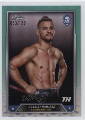 2024 Topps Chrome Aqua Refractor 53/150 Robeisy Ramirez #34 1ns3