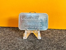 1 Oz .999 Fine Silvertowne Silver Bar - Mirror Back 89.99 per troy oz