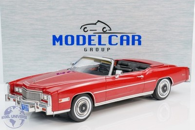 MCG - 1:18 Cadillac Eldorado Convertible 1976 Metallic Red