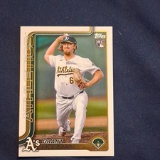 Topps 2025 Series 2 Rookie Grant Holman #634 Oakland Athletics Baseball Card