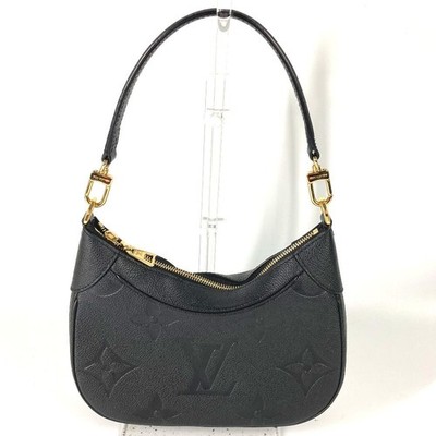Louis Vuitton Bagatelle NM M46002 Monogram Empreinte Noir Leder Damen IC-Chip