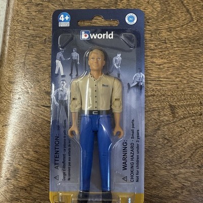 Bruder #60006 Man, lightskin, blue jeans  -New-Factory Sealed!
