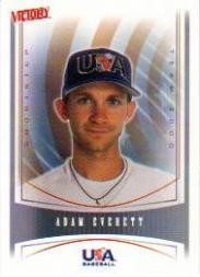 2000 Upper Deck Victory Baseball Card #448 Adam Everett USA