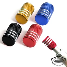 4pcs Metal Car Tire Valve Cap Tyre Valve StemCover Air Dust Wheel Rim Caps