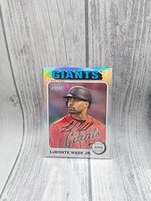 2024 Topps Heritage High Number Chrome silver /225 #454 LaMonte Wade Jr