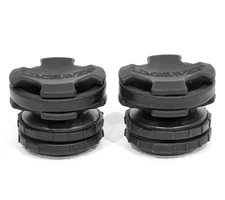 Limbsaver Crossbow Broadband Split Limb Vibration Dampeners Black Bands 2-Pack