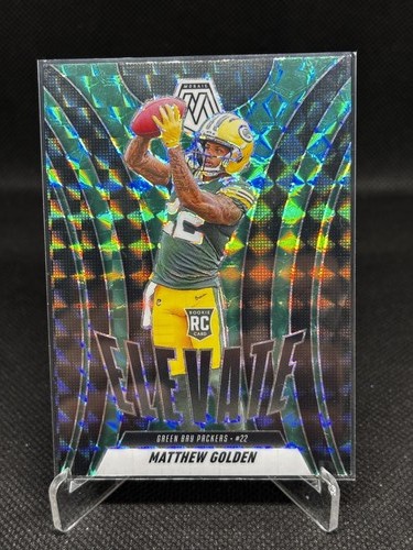 2025 Panini Mosaic Football-Matthew Golden Elevate Packers #3 RC