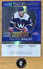 Philippe Maillet 2020-21 Upper Deck Credentials Debut Ticket Access /999 #83