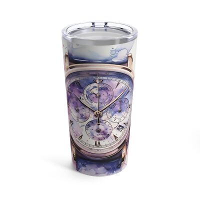 Watch Lover's Delight: Artful Ceramic Tumbler for Automatic Watches Enthusiasts 