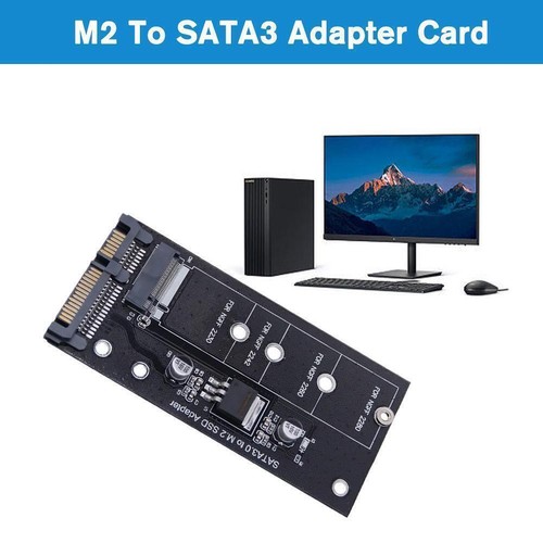 M.2 NGFF to SATA3 Adapter Card M2 NGFF SSD to SATA3 Converter USD Interface ❁UK - Bild 2 von 8