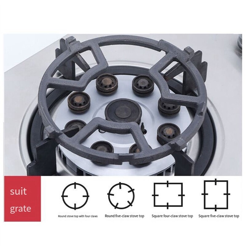 4 PCS Cast Iron Gas Cooker Shelf Gas Stove Cooker Plate Coffee Moka