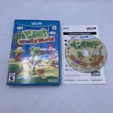 Yoshi's Woolly World (Nintendo Wii U w/ Insert) Tested Works