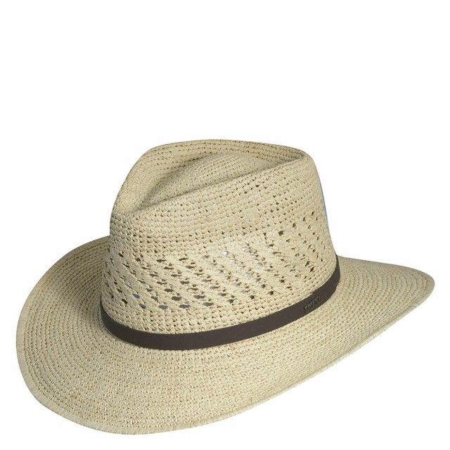 scala raffia mens hat