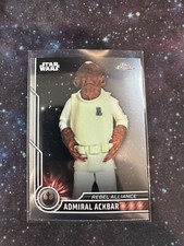 2023 TOPPS CHROME STAR WARS ADMIRAL ACKBAR BASE CARD 47