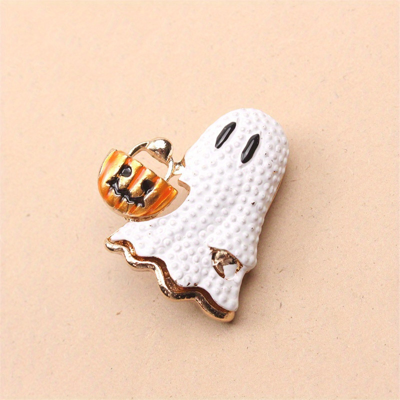 Halloween Ghost Brooch Women's Pumpkin Clothing Accessories Pins 