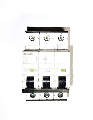  Siemens LS-Schalter B16A,3pol,T=70,10kA 5SY4316-6 